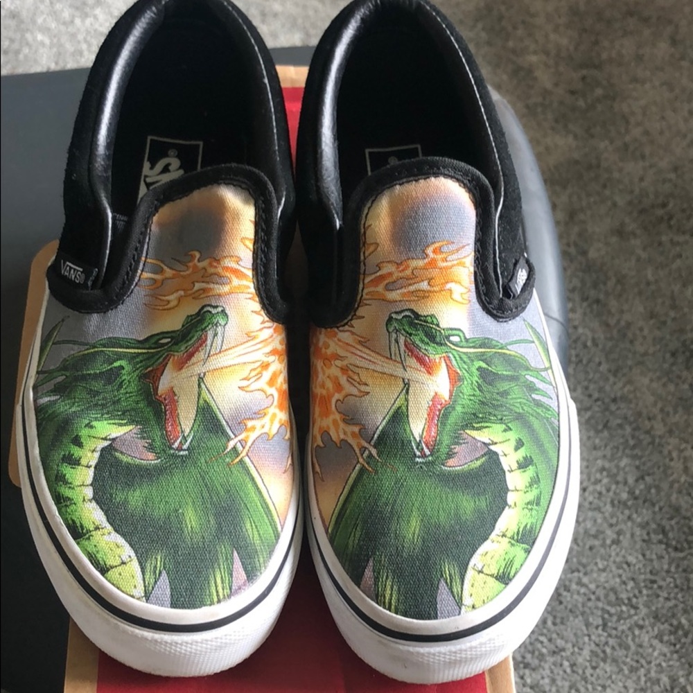 Vans classic slip on shoes